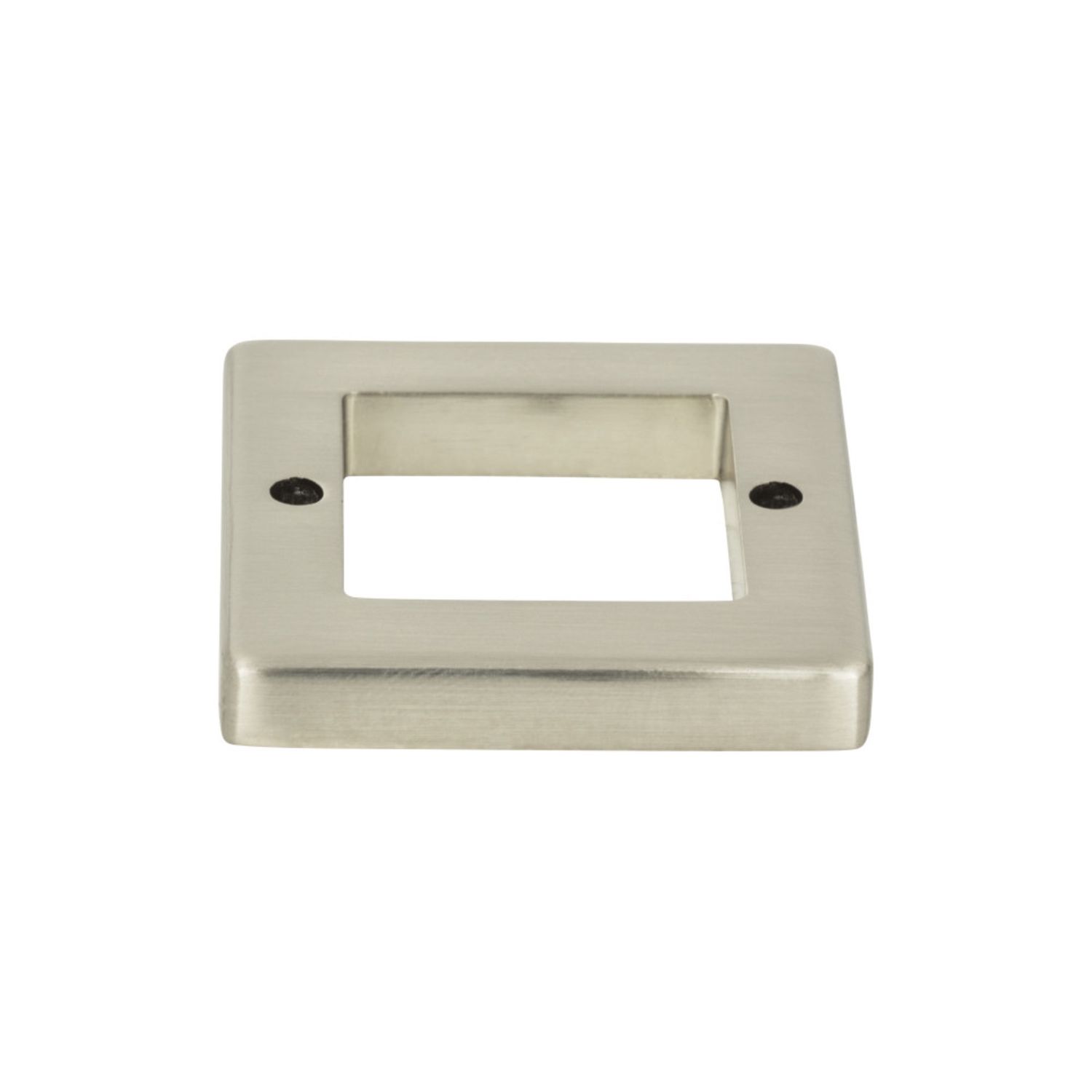 Atlas 392 Tableau Square Base 1 7/16 Inch, Colour: Brushed Nickel