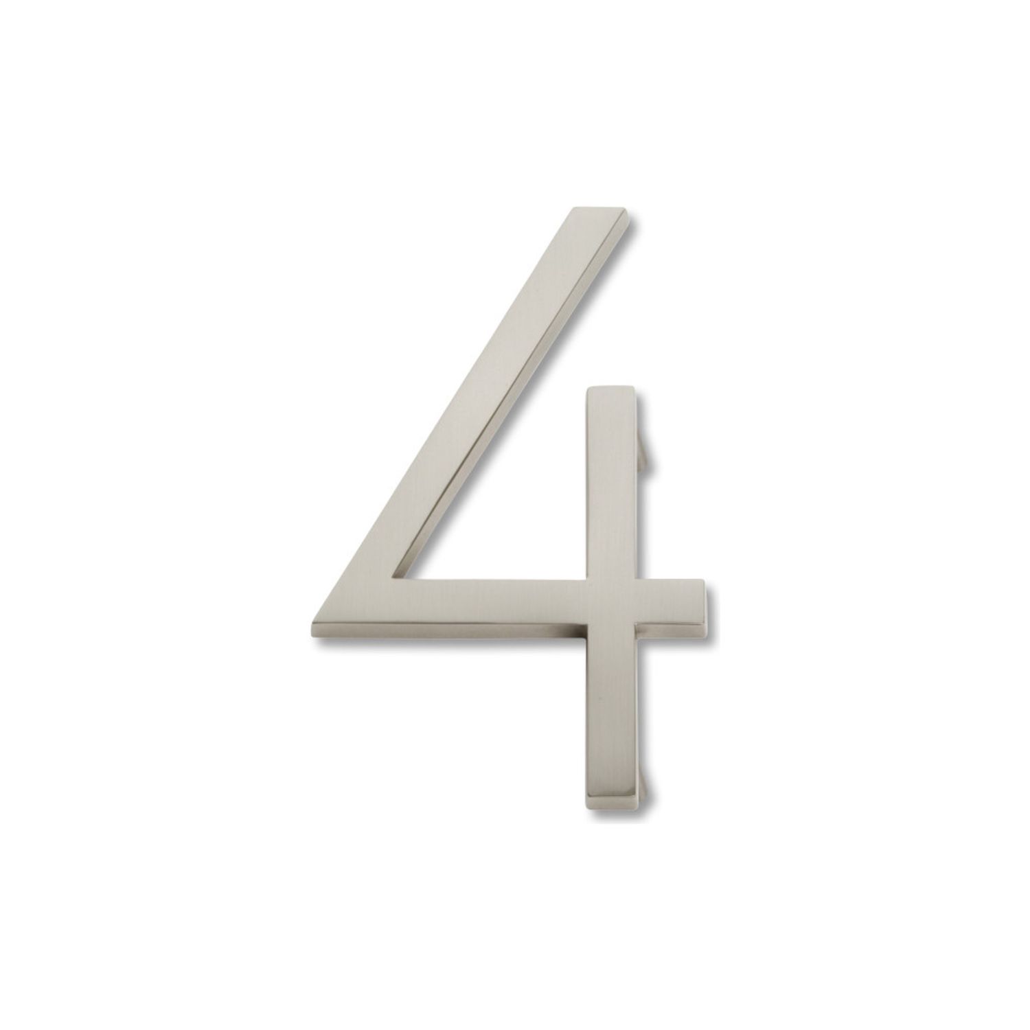Atlas AVN4 Modern Avalon #4  6 Inch, Colour: Brushed Nickel