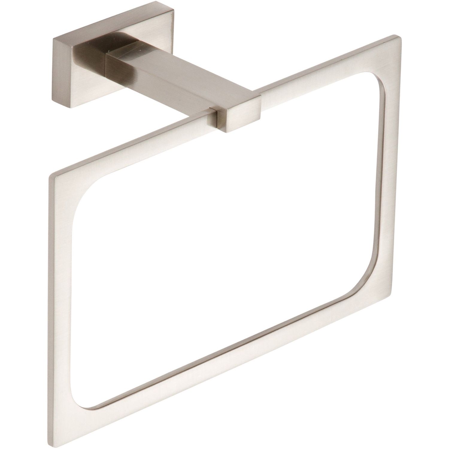 Atlas AXTR Axel Bath Towel Ring, Colour: Brushed Nickel