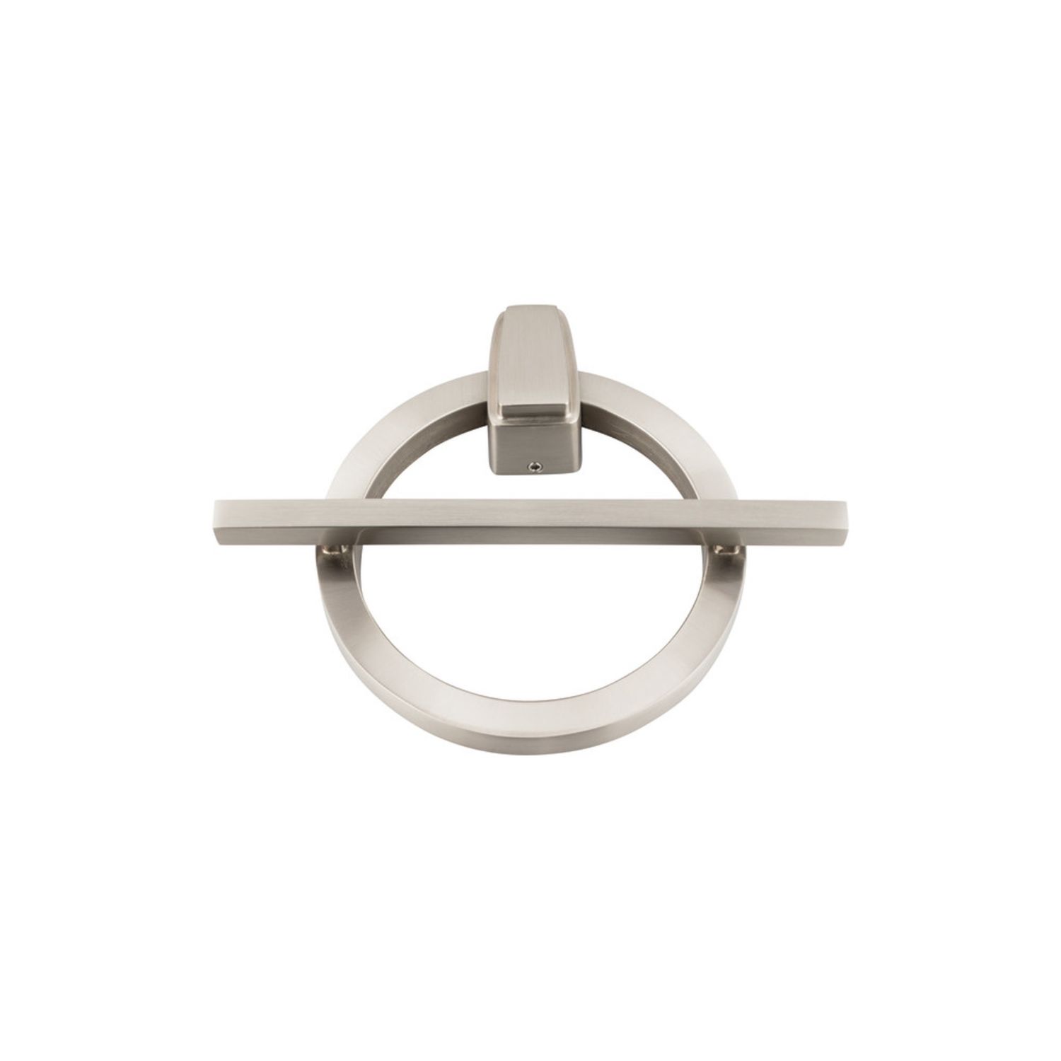 Atlas DK643 Avalon Door Knocker, Colour: Brushed Nickel