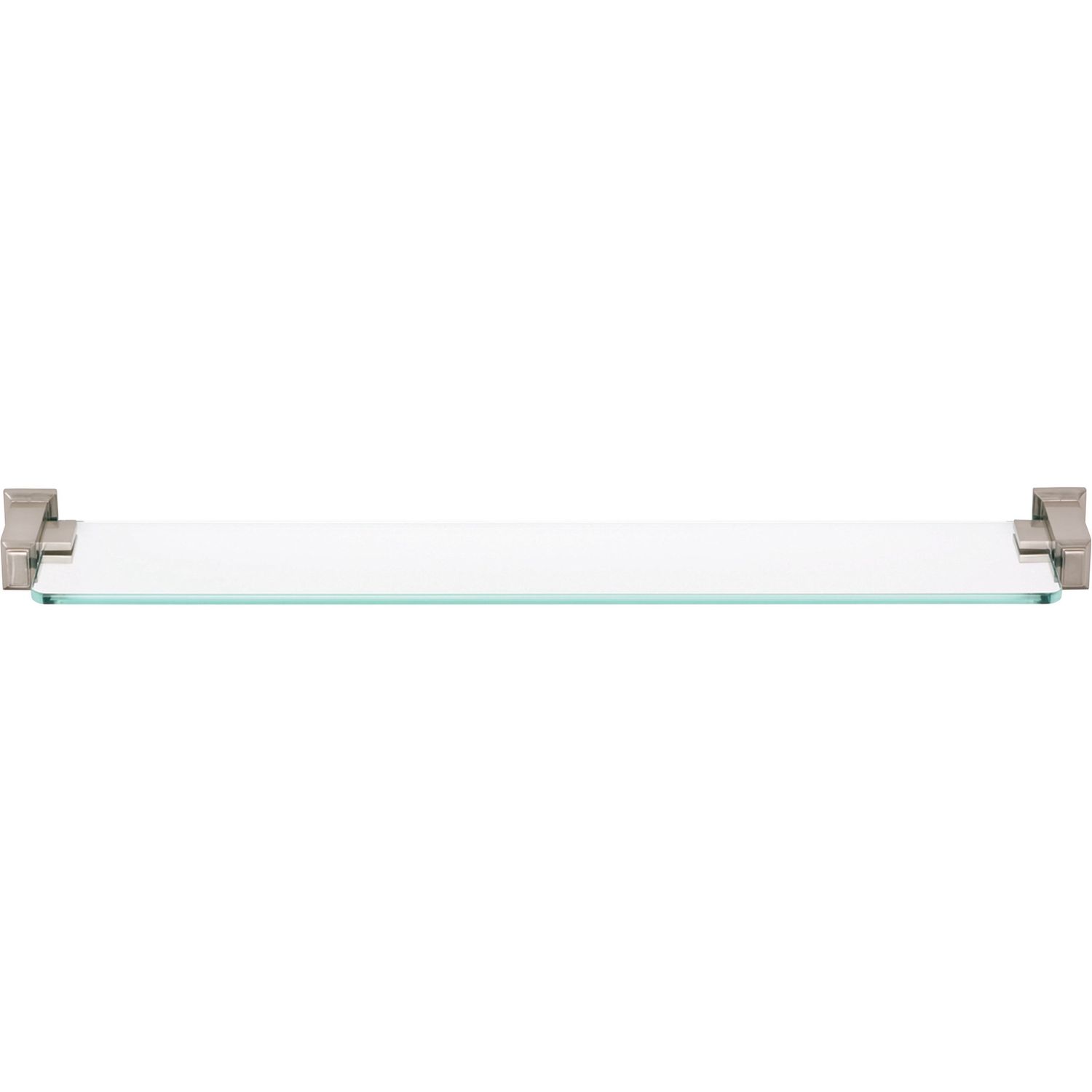 Atlas SUTSF Sutton Place Bath Glass Shelf 24 Inches, Colour: Brushed Nickel