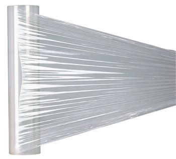 Hafele 007.81.251 STRETCH WRAP FILM 5" X 700' 120 GAUGE CLEAR PLASTIC WITH HANDLE BULK