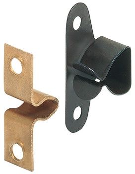 Hafele 245.06.509 SPRING CATCH STEEL BR PLATED