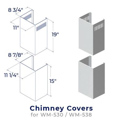 Hauslane CHK001 Chimney Cover Kit (WM-530/WM-538)