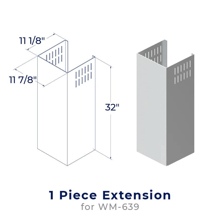 Hauslane CHE003 Chimney Extension (WM-639/WM-739)