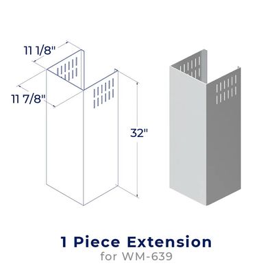 Hauslane CHE003 Chimney Extension (WM-639/WM-739)