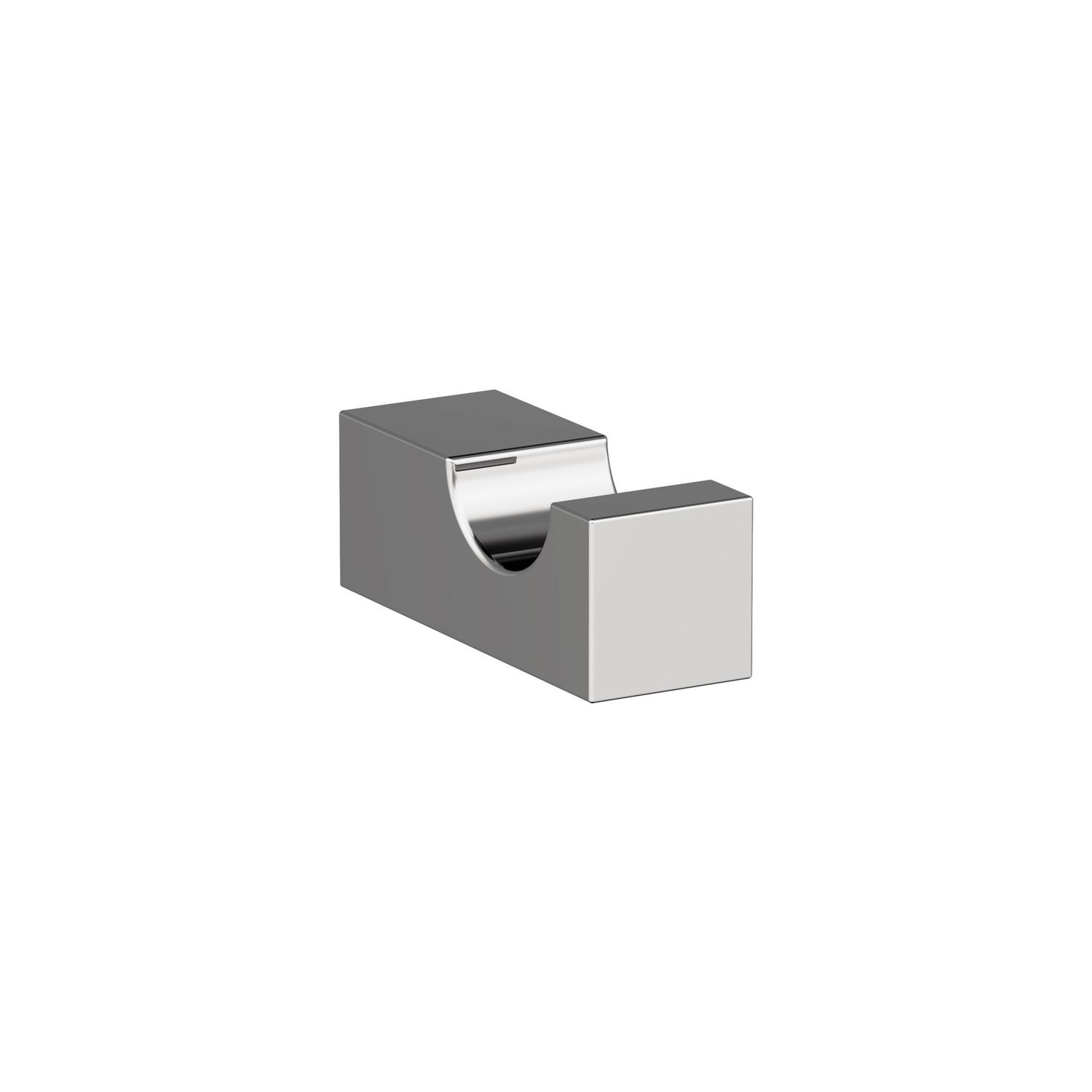 Amerock BH36080 Monument Robe Hook Single Prong, Colour: Chrome