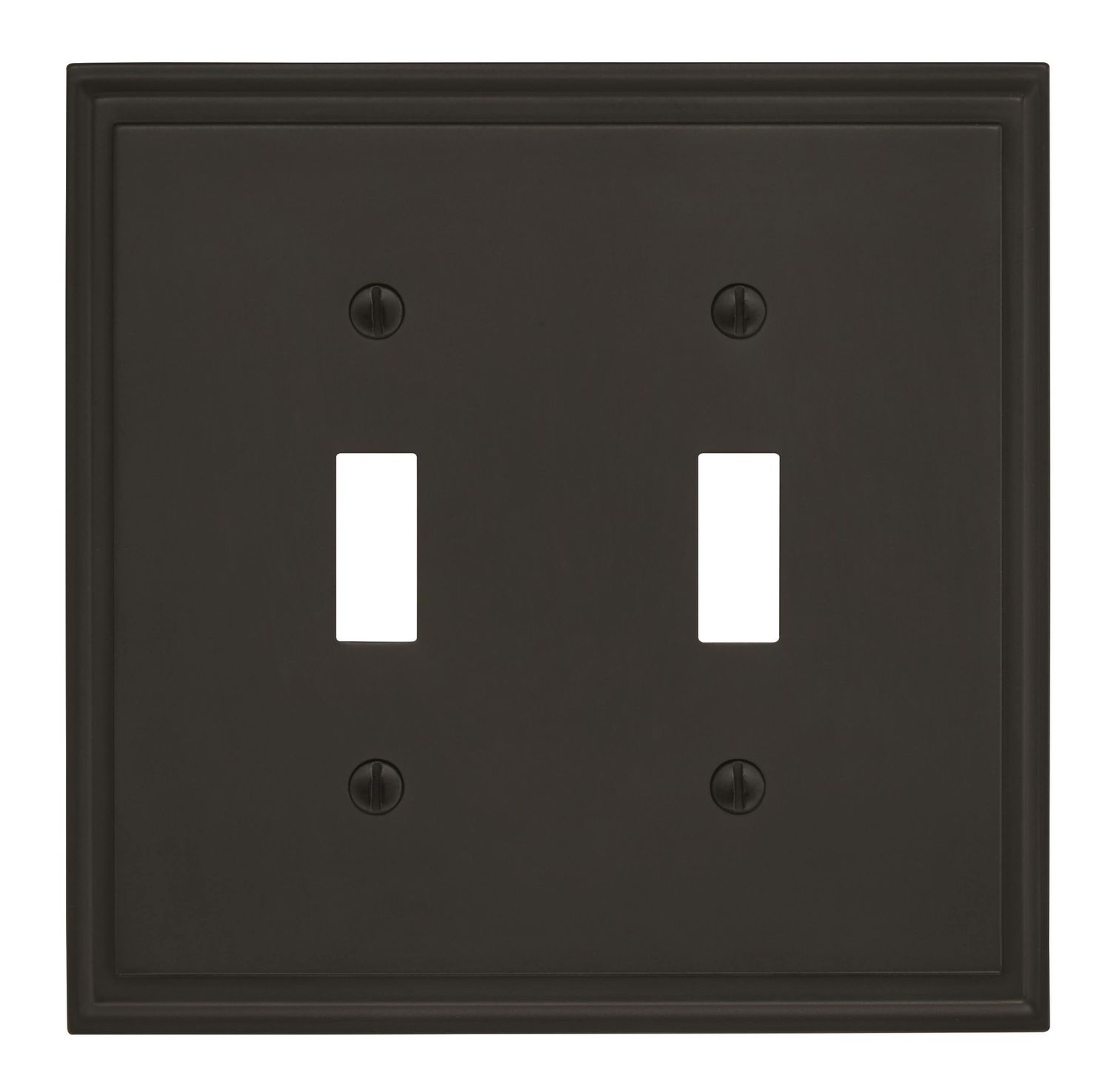 Amerock BP36515 Mulholland Wall Plates 2, Colour: Black Bronze