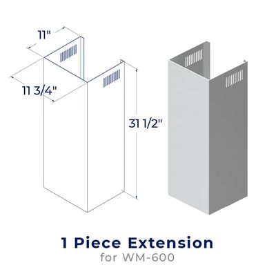 Hauslane CHE004 Chimney Extension (WM-600)