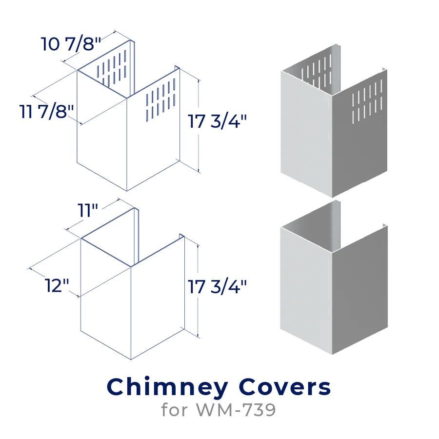 Hauslane CHK005 Chimney Cover Kit (WM-739)