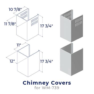Hauslane CHK005 Chimney Cover Kit (WM-739)