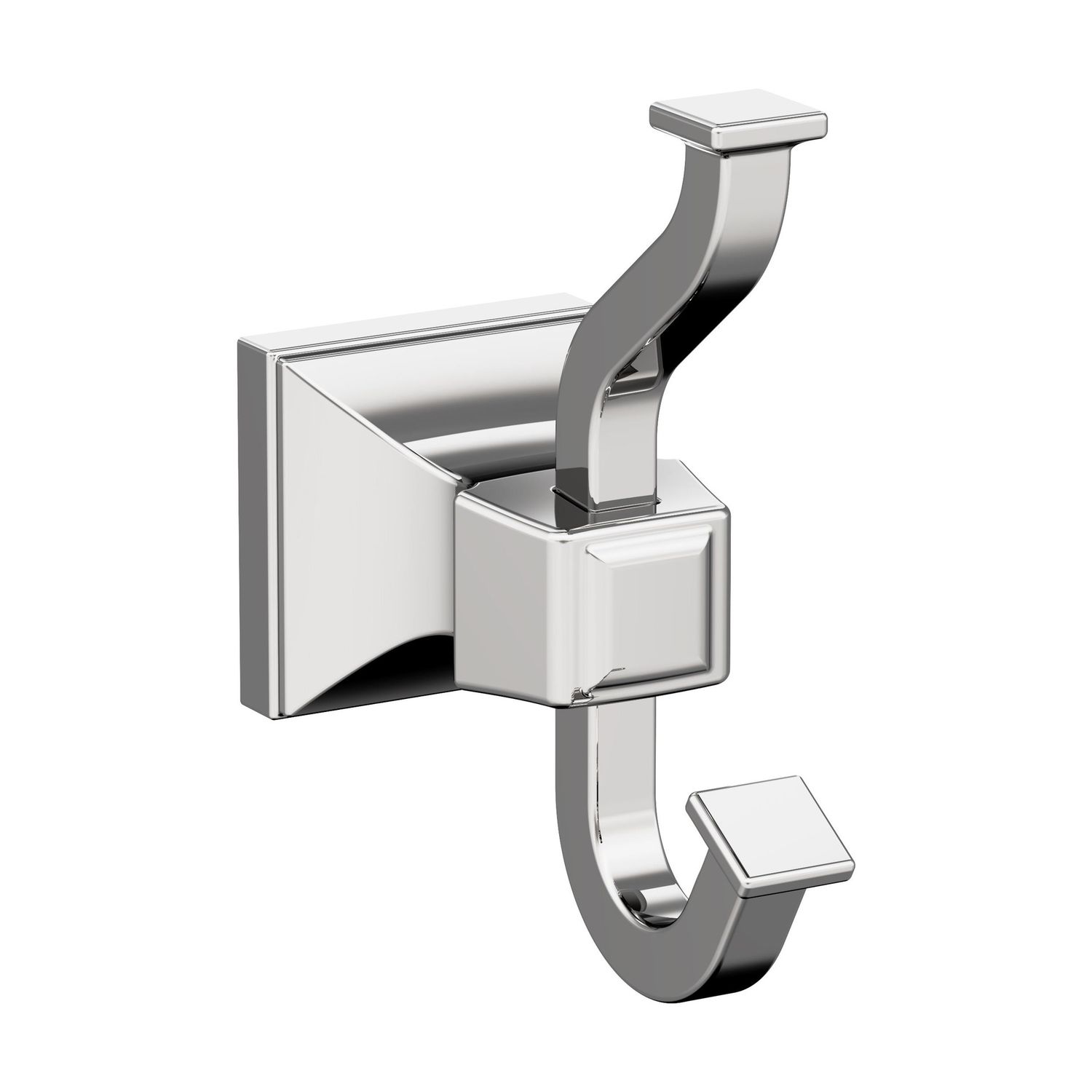 Amerock BH36020 Mulholland Robe Hook Single Prong, Colour: Chrome