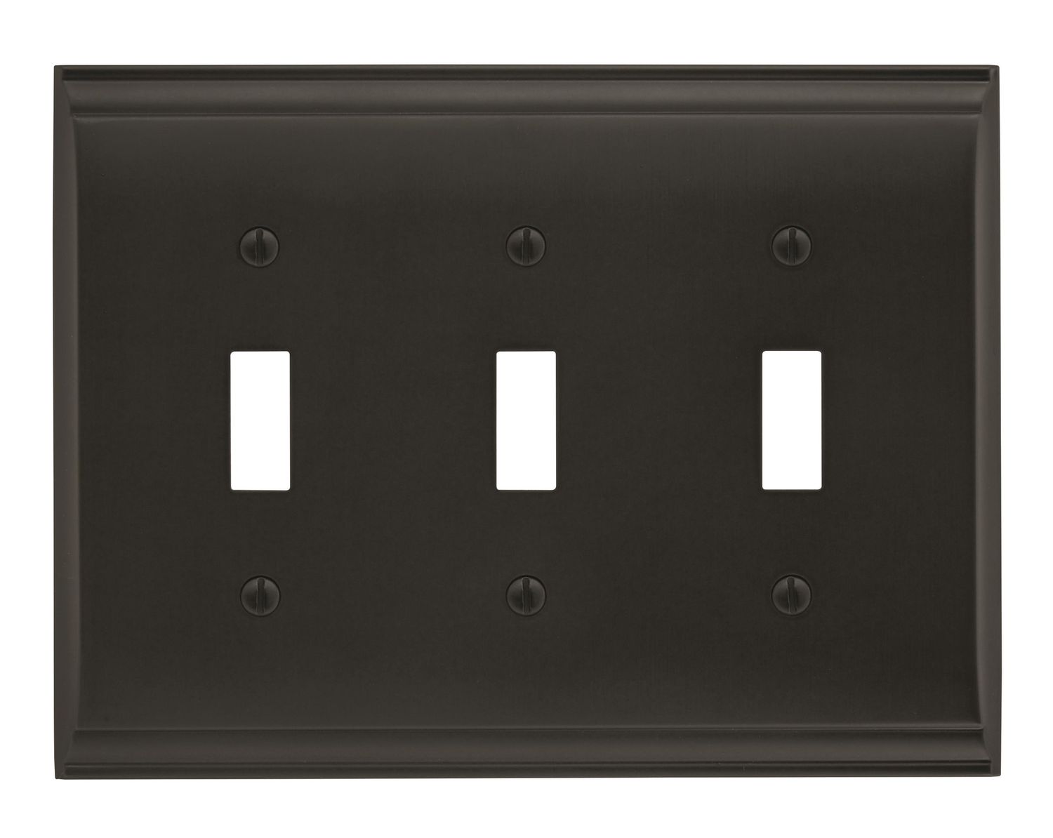 Amerock BP36502 Candler Wall Plates 3, Colour: Black Bronze