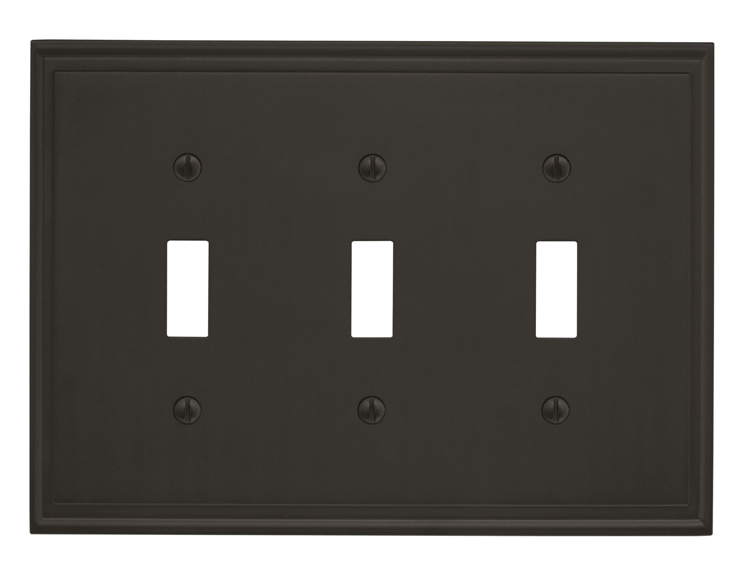 Amerock BP36516 Mulholland Wall Plates 3, Colour: Black Bronze