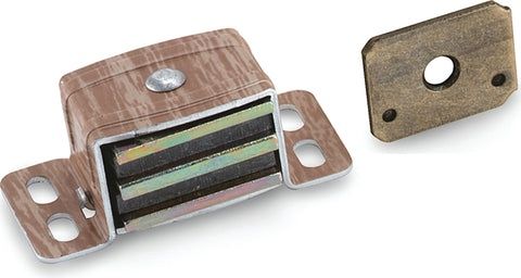 Amerock BP9798AW Functional Hardware Catch Magnetic Wood Grain