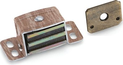 Amerock BP9798AW Functional Hardware Catch Magnetic Wood Grain