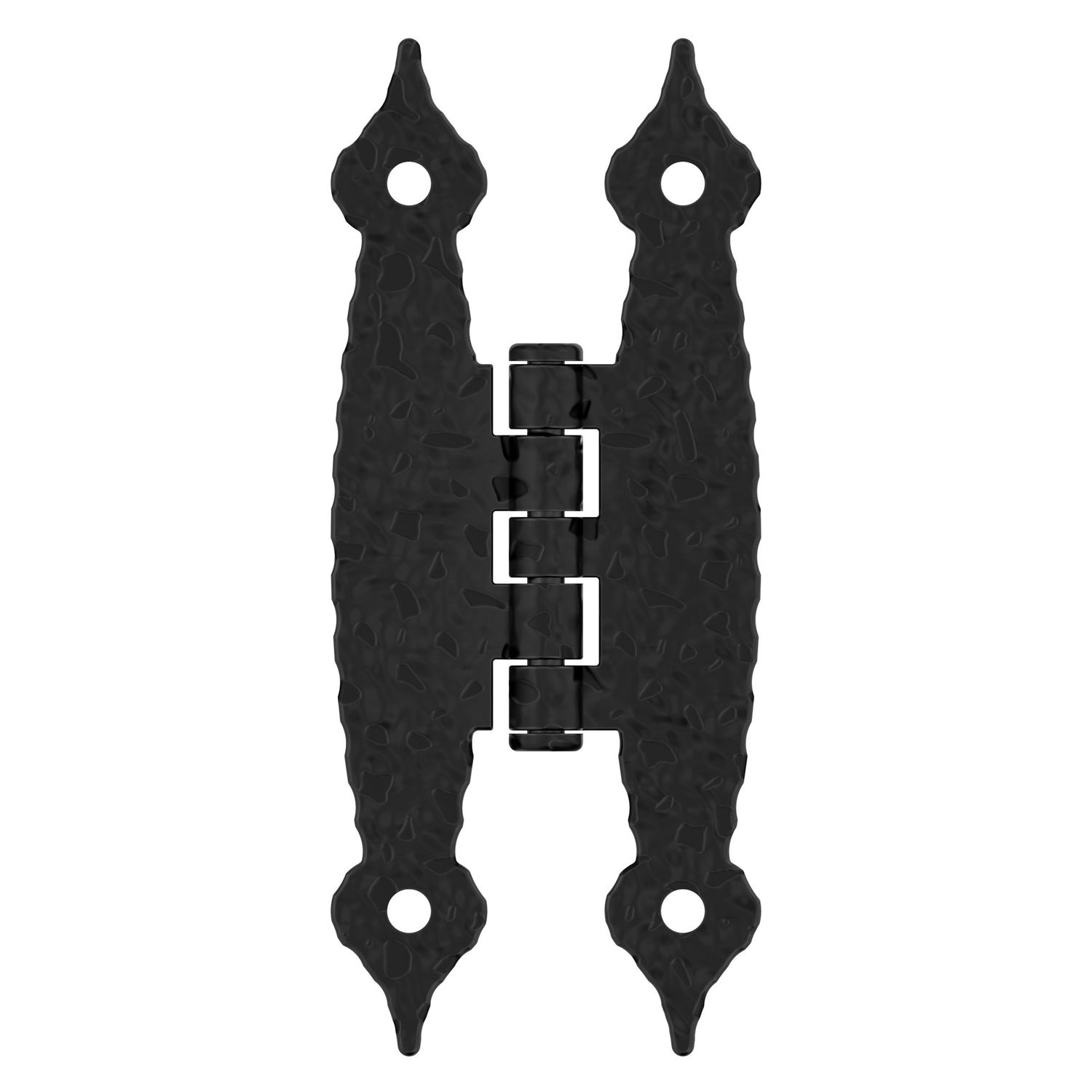 Amerock BPR3404CB Functional Hardware Hinge Non-Self Closing Flush Mount Colonial Black