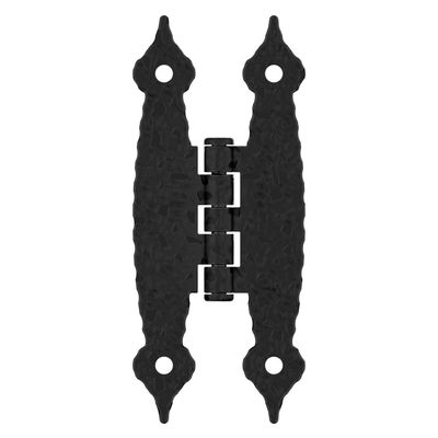 Amerock BPR3404CB Functional Hardware Hinge Non-Self Closing Flush Mount Colonial Black