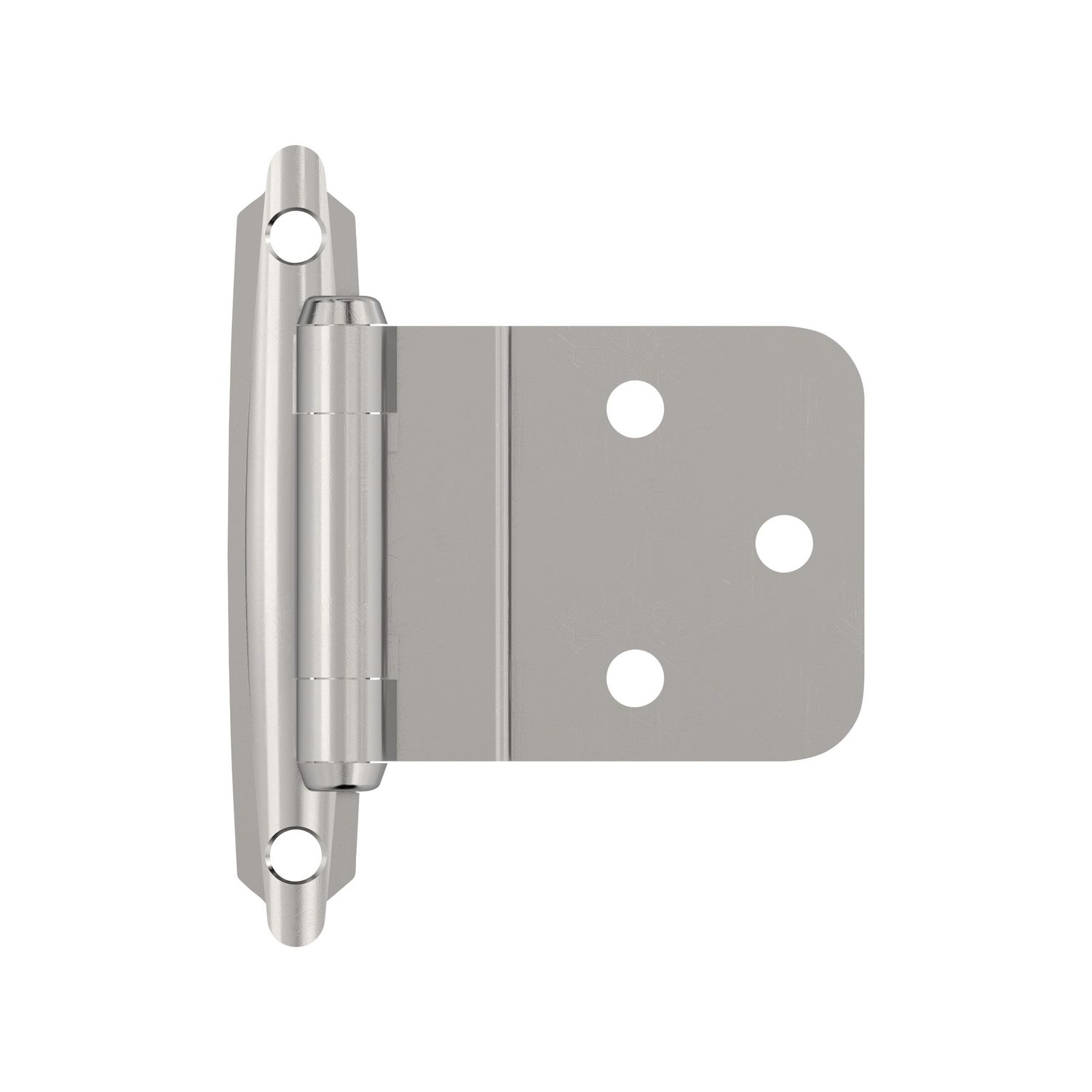 Amerock BPR3428 Functional Hardware Hinge 3/8in (10mm), Colour: Polished Chrome