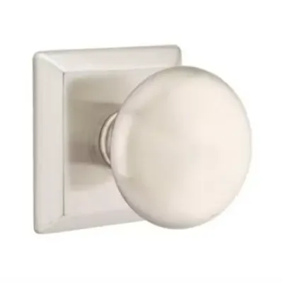 Emtek 8231P Privacy, Quincy Rosette, Providence Knob