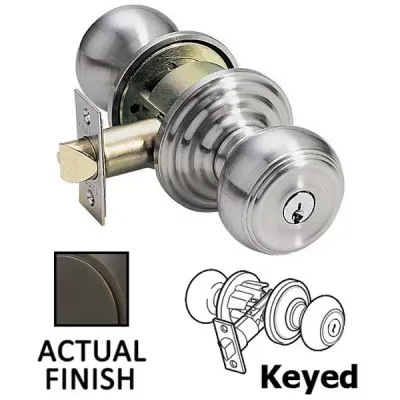 Emtek 5100W KIK, Waverly Knob, Regular Rosette