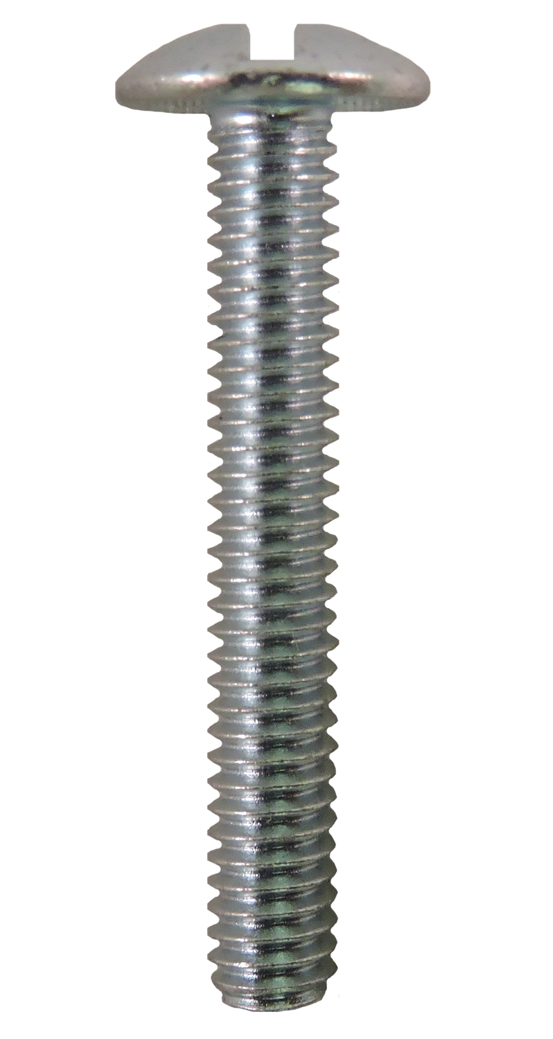 Quickscrews 10942 M4 X 38MM PH-SL TR MS ZP 1M/PK-4PK/CS QTY-1000