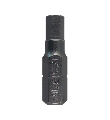 Quickscrews 12251B 3/16 X 1 HEX TAMPER PROOF INSERT BIT 100/PK QTY-10