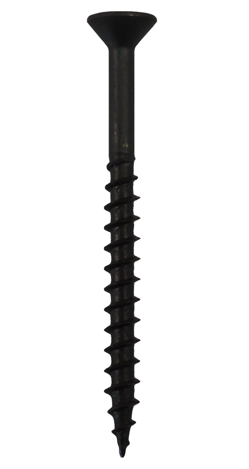 Quickscrews 189 09 X 2.50 SQ-FL#8 QS BLK 2.5M/CS QTY-2500