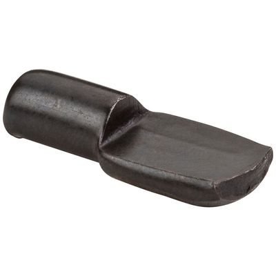 Hardware Resources 1206BLK 1/4" Spoon Shelf Support (Beaver Tail) - sold in Quantities of 100