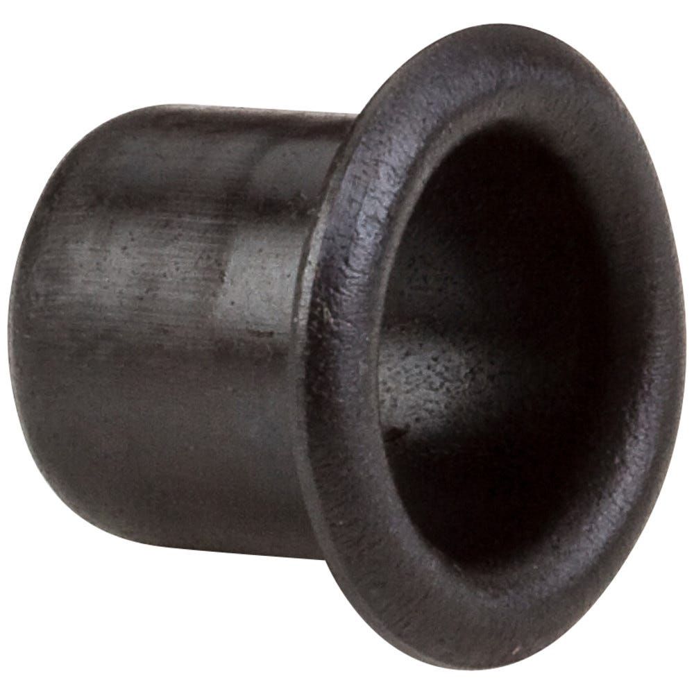 Hardware Resources 1284BLK 1/4" Grommet for 7 mm Hole - sold in quantities of 100 (Black)