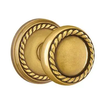 Emtek 8201RK Privacy, Rope Rosette, Rope Knob
