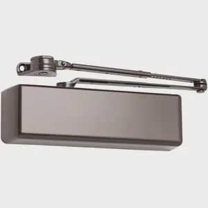 Top Notch LCN 4040xphwpadkbrz Parallel Arm Super Smoothee Heavy Duty Adjustable 1-6 Surface Mounted Hold Open Door Closer with TBSRT Thru Bolts 695 Dark Bronze Finish