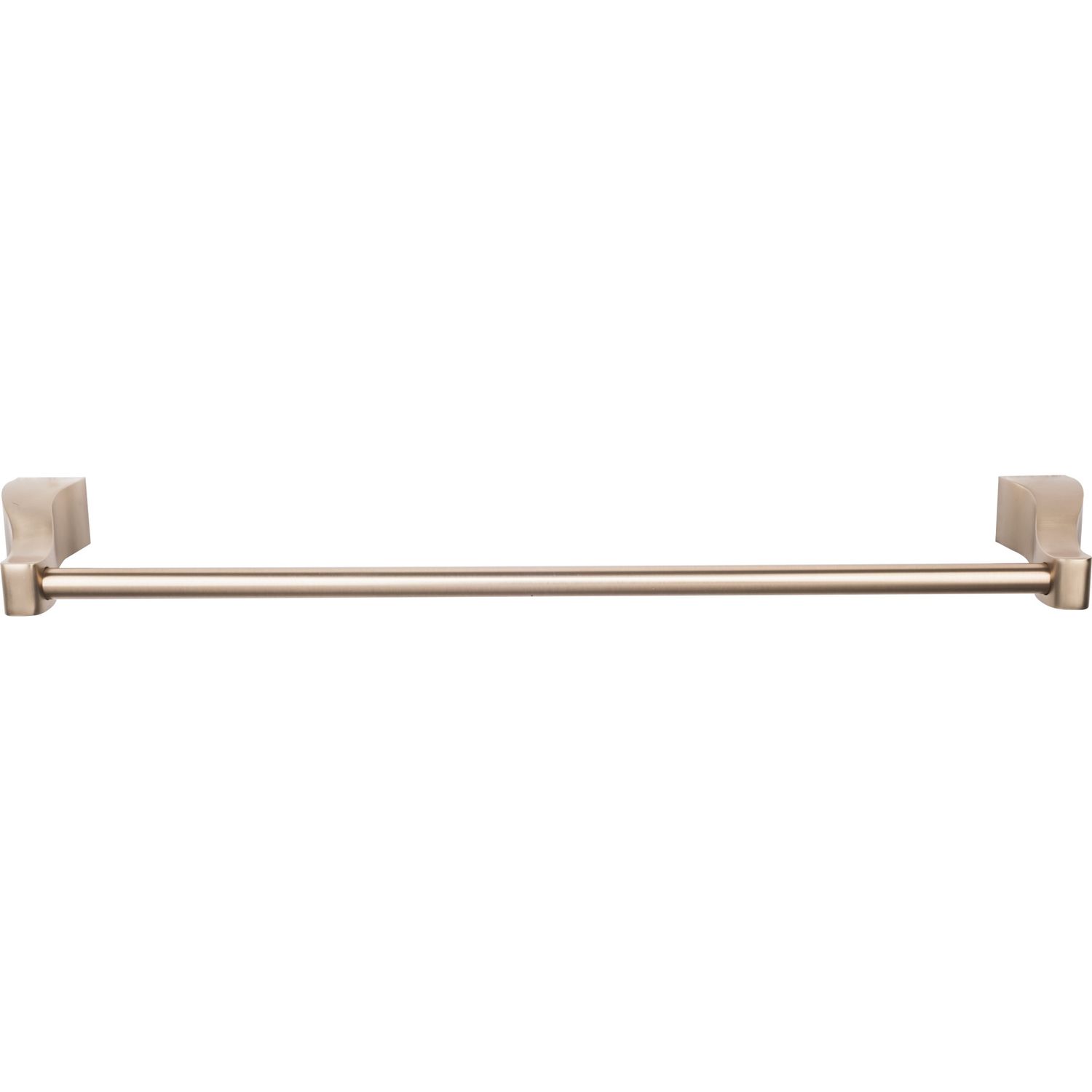 Top Knobs AQ8 Aqua Bath Towel Bar 24 Inch, Colour: Brushed Bronze