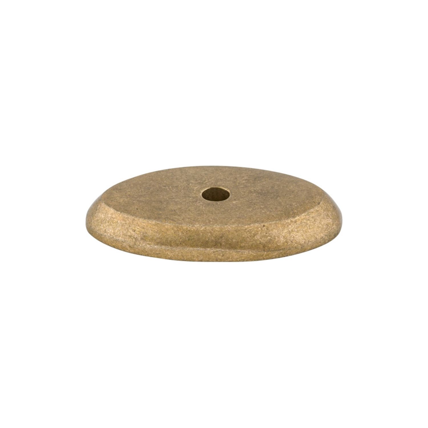 Top Knobs M1436 Aspen Oval Backplate 1 1/2 Inch Light Bronze