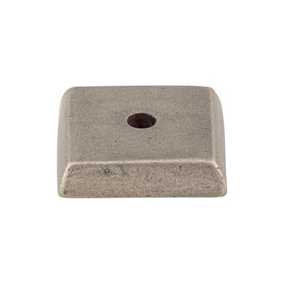 Top Knobs M1445 Aspen Square Backplate 7/8 Inch Silicon Bronze Light