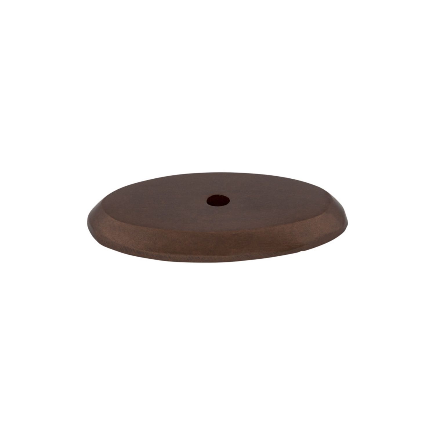 Top Knobs M1443 Aspen Oval Backplate 1 3/4 Inch Mahogany Bronze