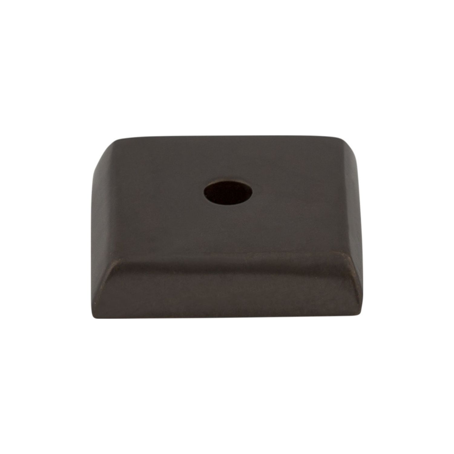 Top Knobs M1447 Aspen Square Backplate 7/8 Inch Medium Bronze