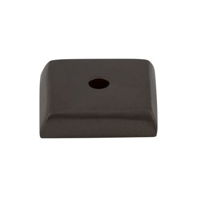 Top Knobs M1447 Aspen Square Backplate 7/8 Inch Medium Bronze