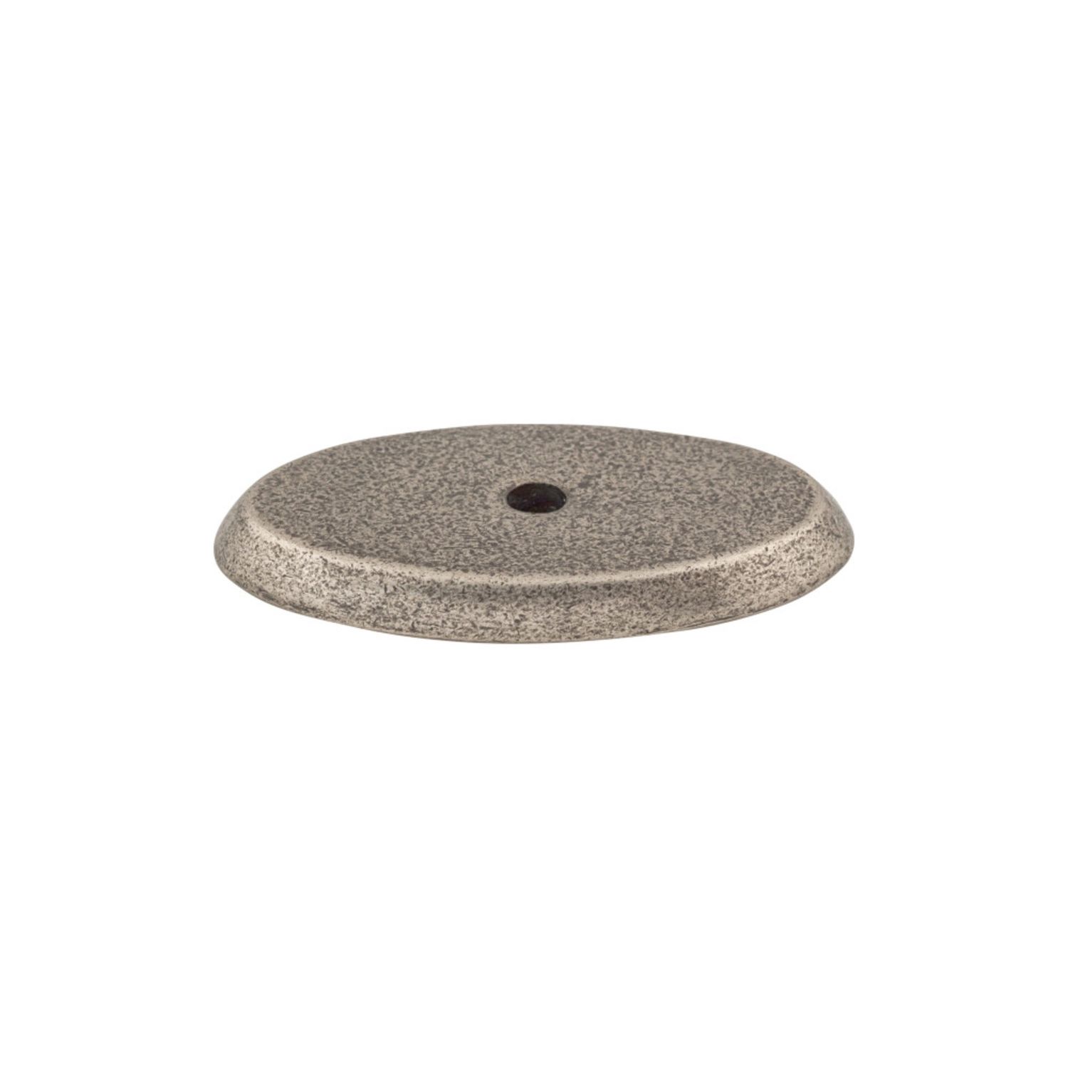 Top Knobs M1440 Aspen Oval Backplate 1 3/4 Inch Silicon Bronze Light