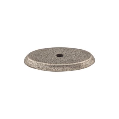 Top Knobs M1440 Aspen Oval Backplate 1 3/4 Inch Silicon Bronze Light