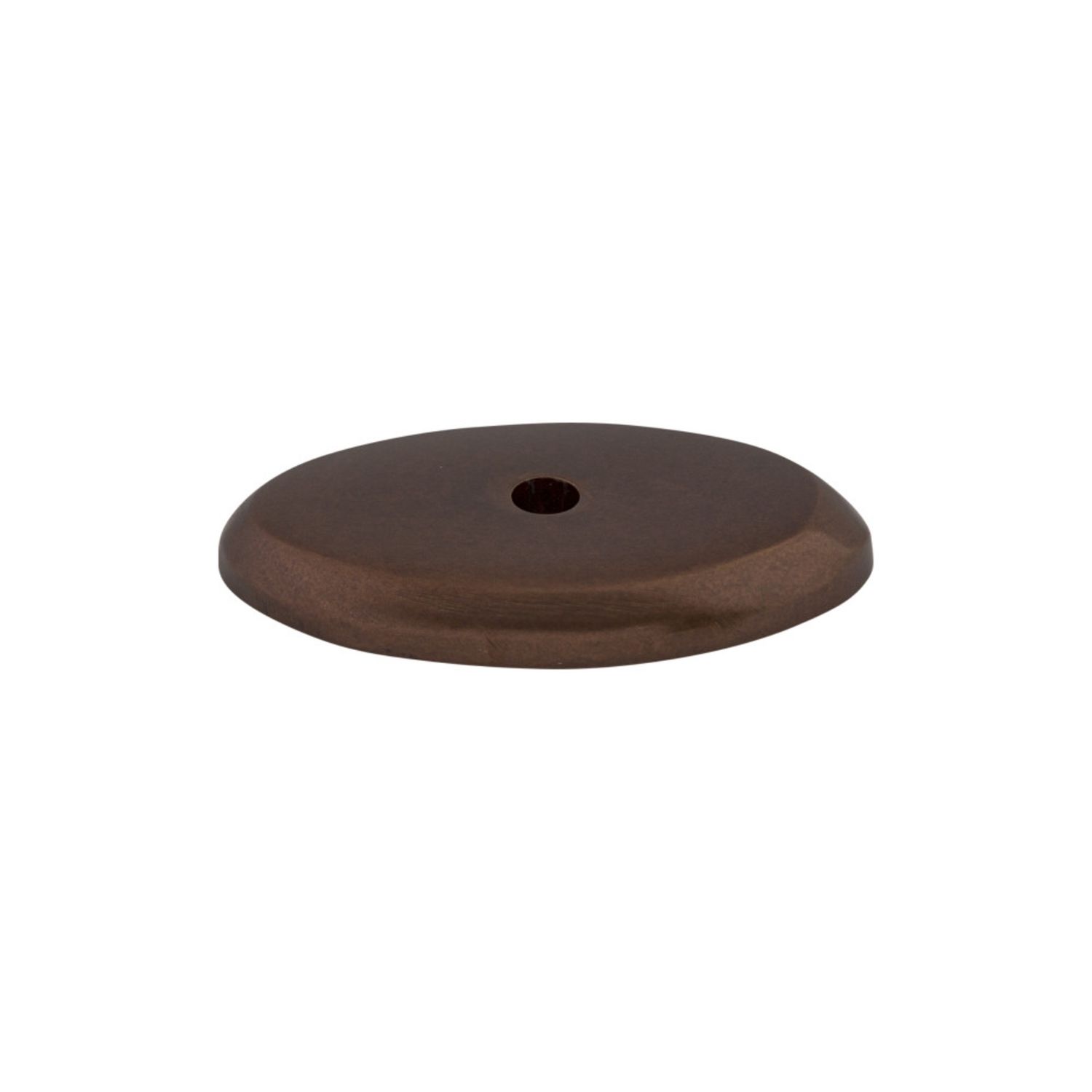 Top Knobs M1438 Aspen Oval Backplate 1 1/2 Inch Mahogany Bronze