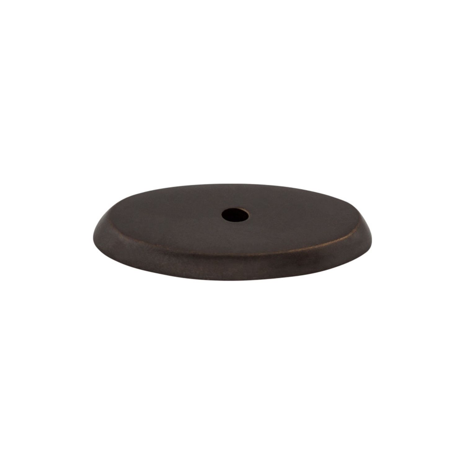 Top Knobs M1442 Aspen Oval Backplate 1 3/4 Inch Medium Bronze