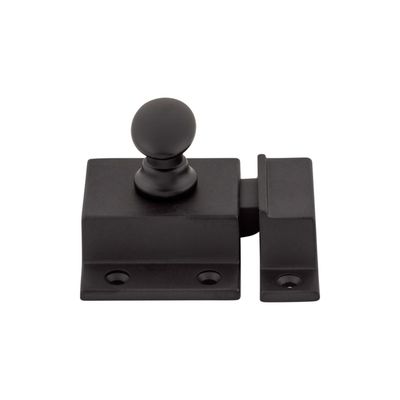 Top Knobs M1781 Cabinet Latch 2 Inch Flat Black