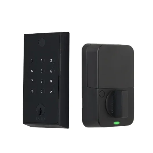 Emtek EMP23231US19 EMPowered 2 Touch, Keyed, Bluetooth &amp; Wi-Fi, Deadbolt, US19