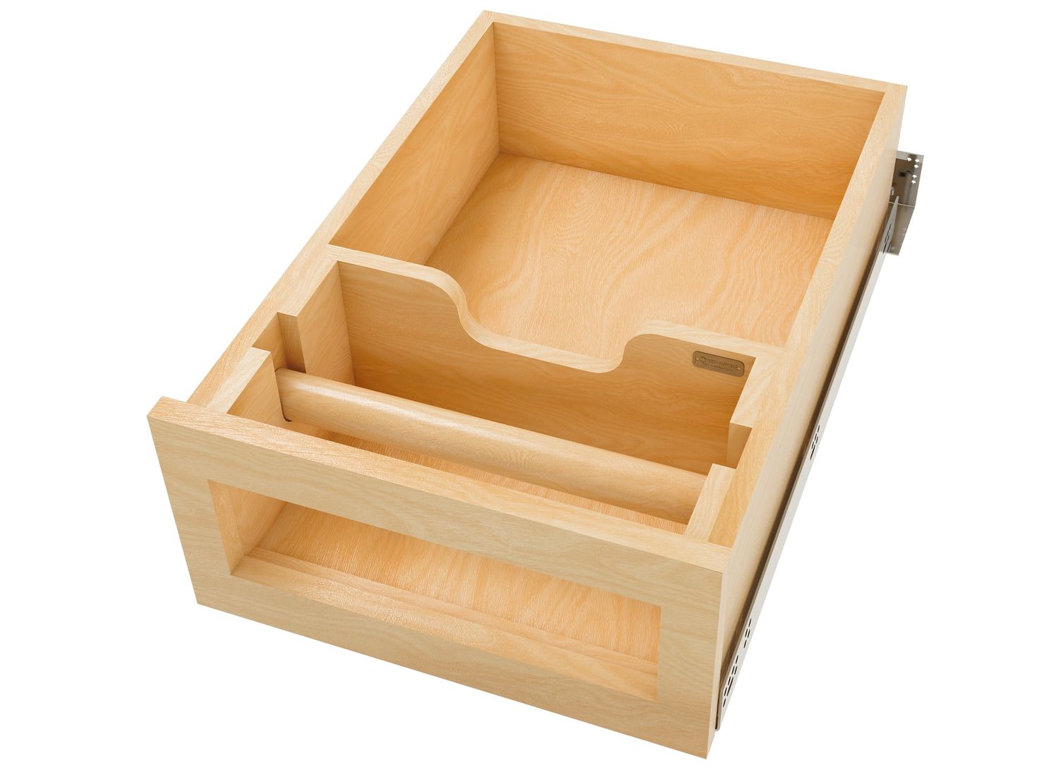 Rev-A-Shelf 4PTD-18HSC-1 MAPLE PAPER TOWEL DRAWER SYSTEM W/ SC SLIDES  -18" BC
