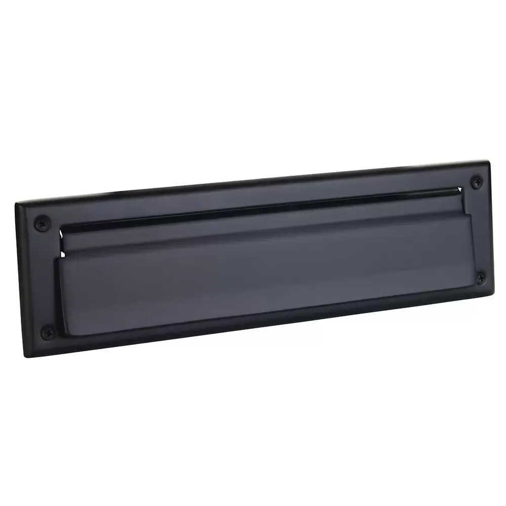 Emtek 2280 Mail Slot w/Screws, Colour: Flat Black