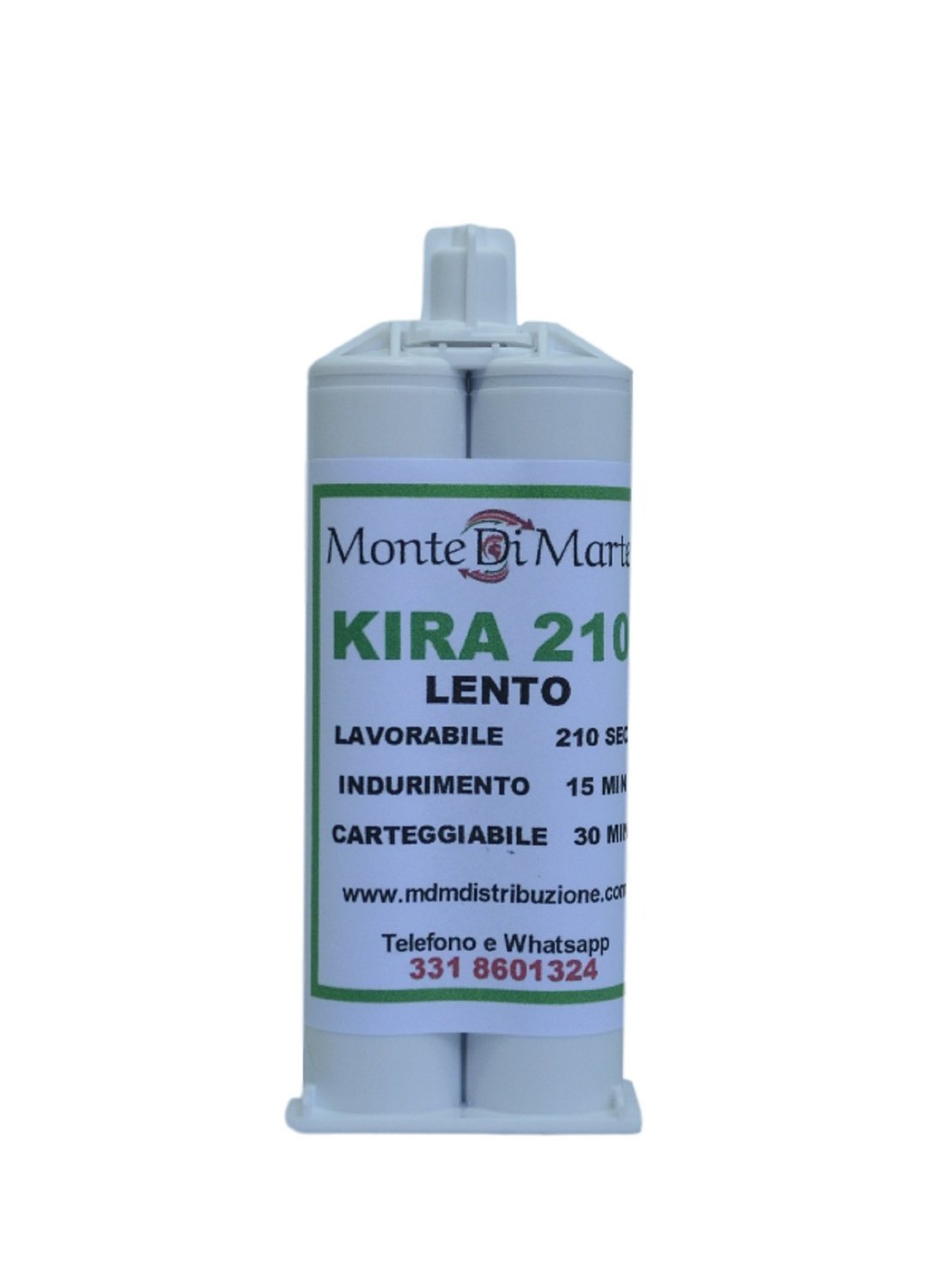 KIRA 210 Lento colla bicomponente poliuretanica 50 ml
