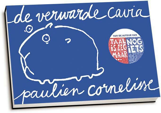 Dwarsligger, de verwarde Cavia, gesigneerd