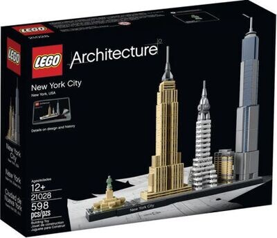 LEGO 21028 NEW YORK ARCHITECTURE 598 PCS