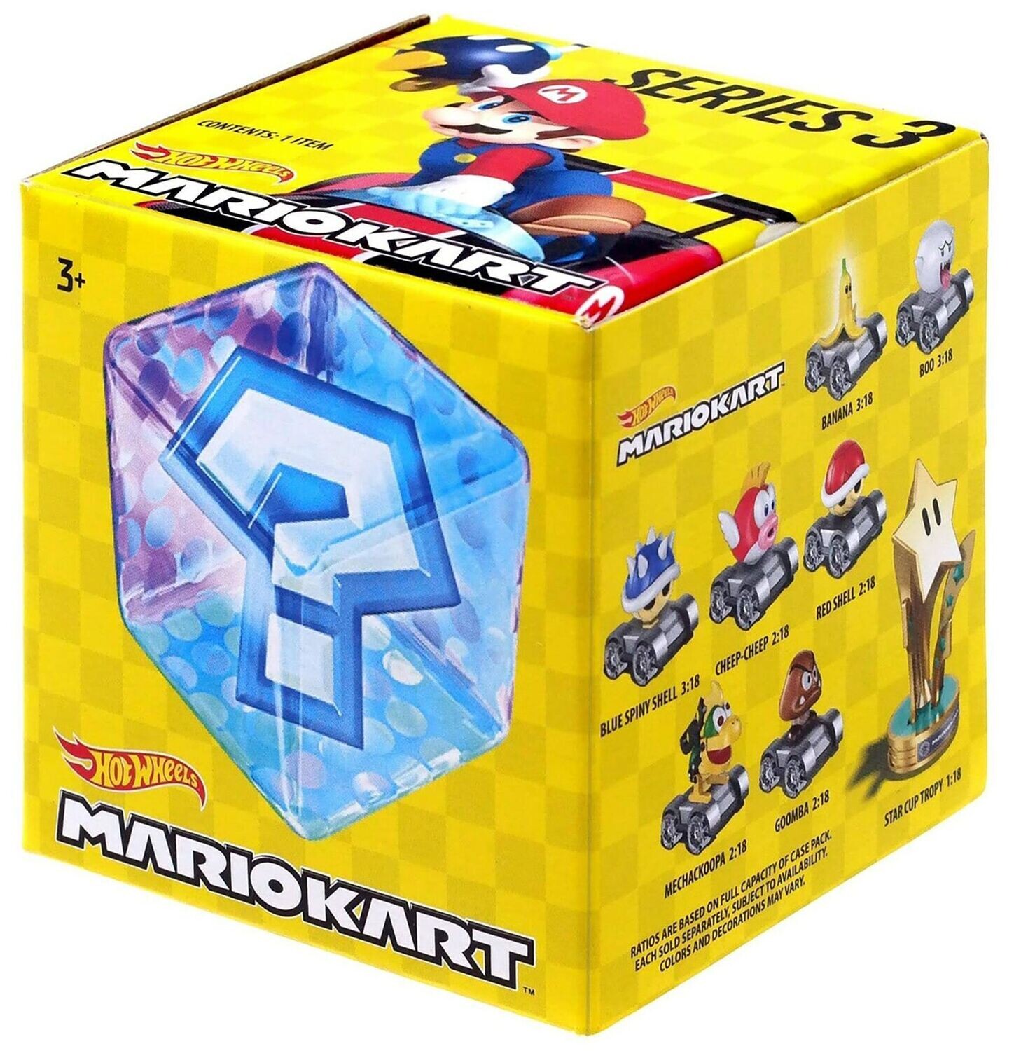 Hot Wheels Super Brothers Mario Kart Block (Mattel GLN42)